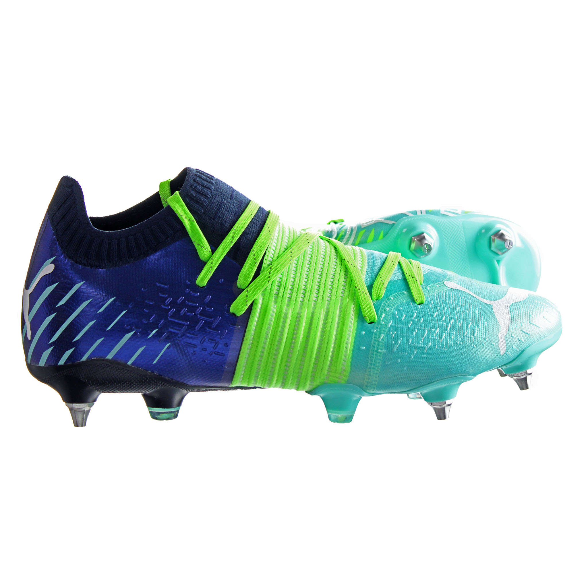 Puma Future Z 1.2 MxSG Mens Green Football Boots | eBay UK